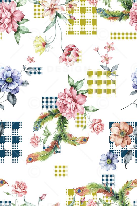 简欧印花华亿平台图片