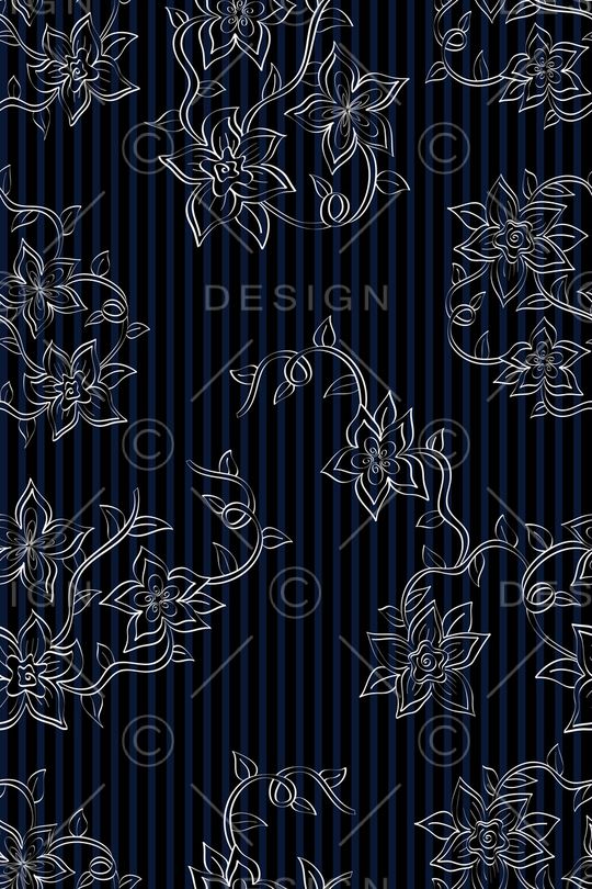 细条纹印花华亿平台图片