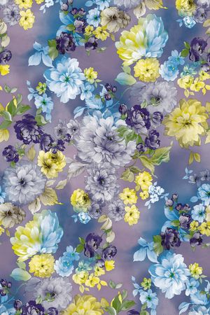 花朵印花华亿平台图片