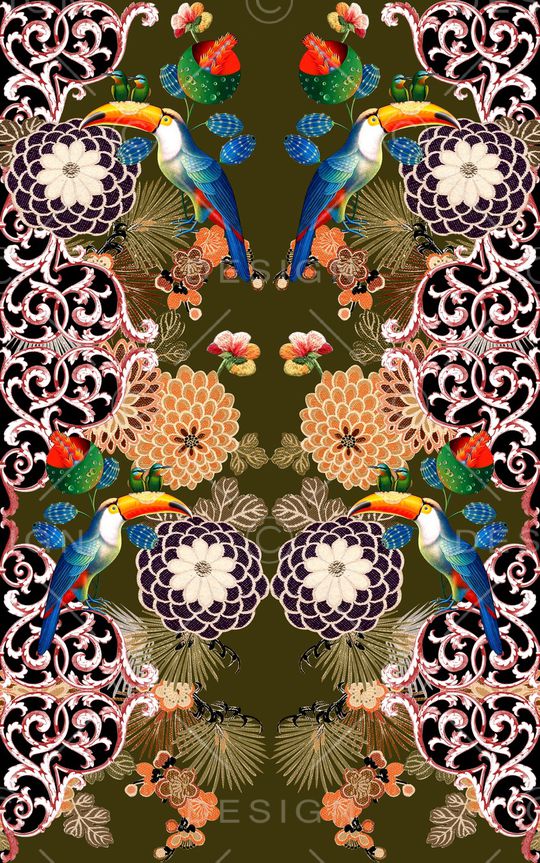 民族风印花华亿平台图片