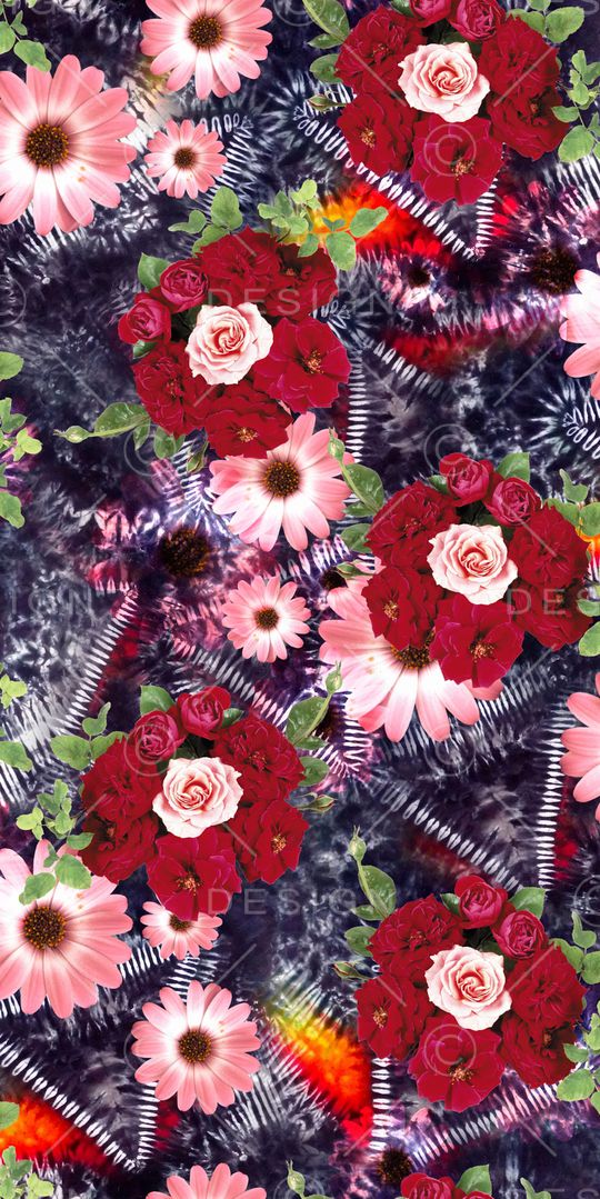 雏菊印花华亿平台图片