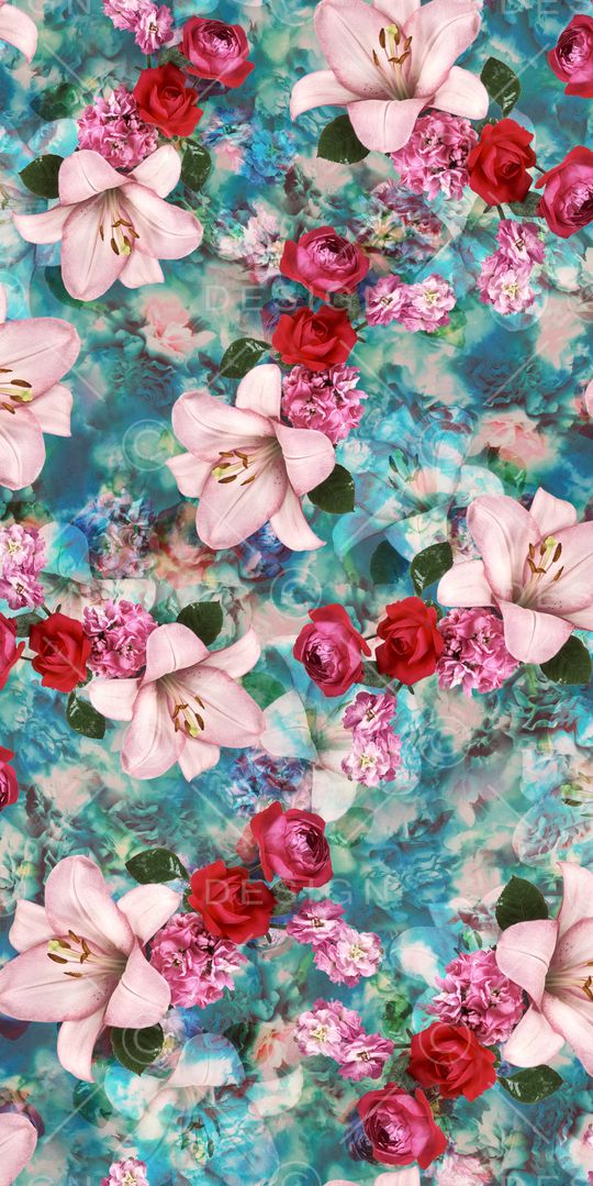 玫瑰印花华亿平台图片