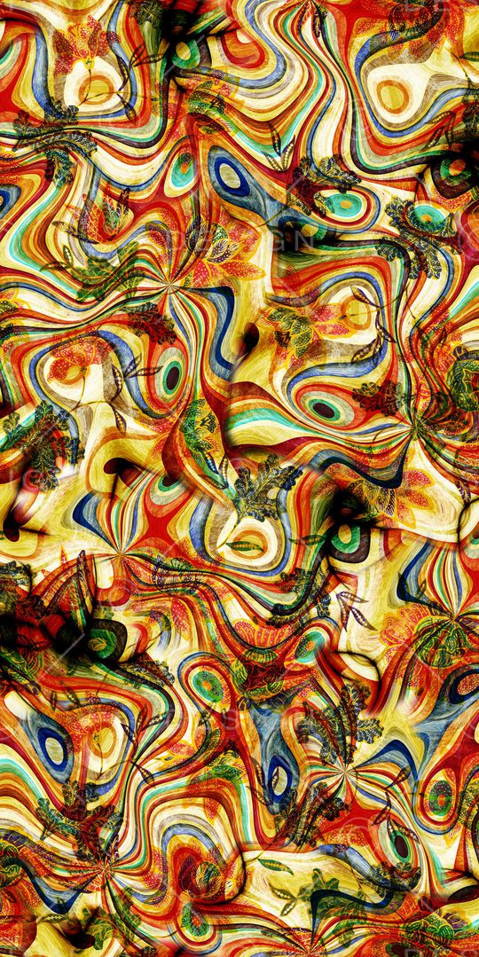 乱花印花华亿平台图片