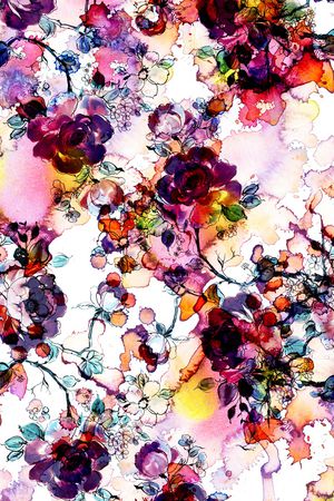 花朵印花华亿平台图片