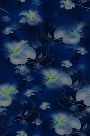 花朵印花华亿平台图片