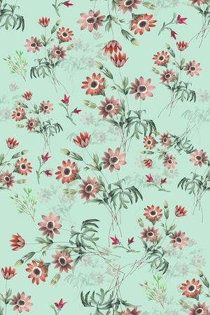 花朵印花华亿平台图片