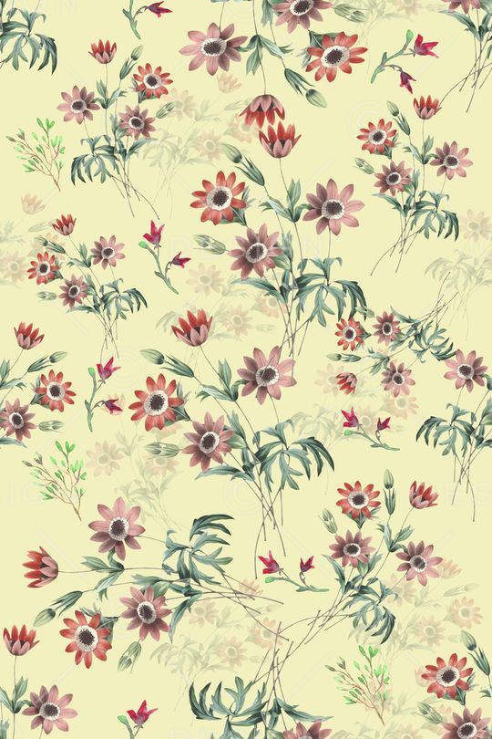 花朵印花华亿平台图片