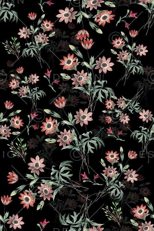 花朵印花华亿平台图片