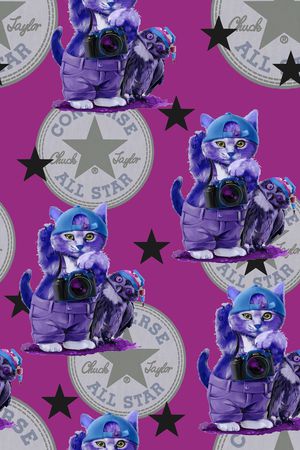 创意服装面料印花华亿平台图片