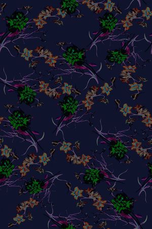 摇曳印花华亿平台图片