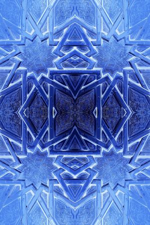 抽象花卉组合印花华亿平台图片