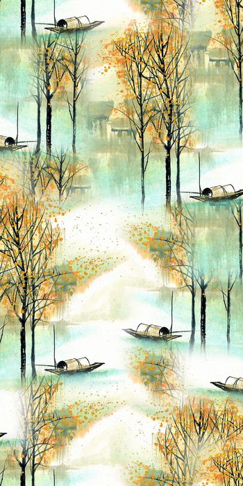 风景印花华亿平台图片