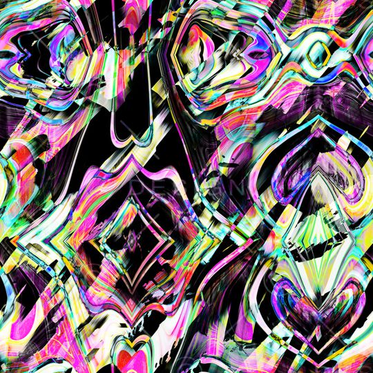 几何印花华亿平台图片