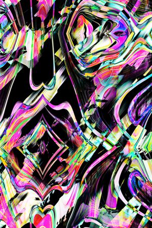 几何印花华亿平台图片