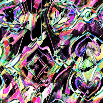 几何印花华亿平台图片