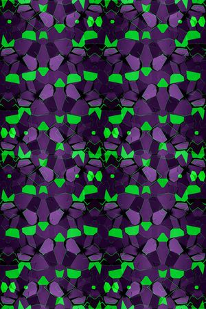 不规则几何印花华亿平台图片