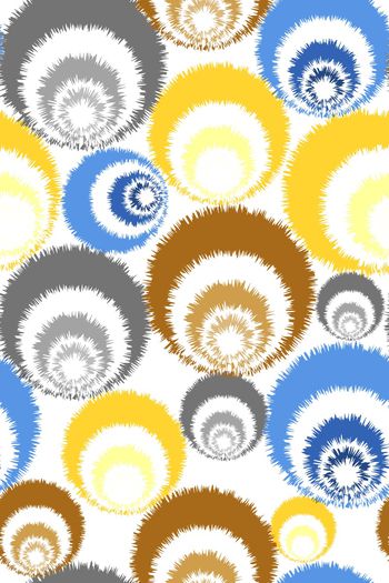 圆形印花华亿平台图片