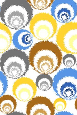 圆形印花华亿平台图片