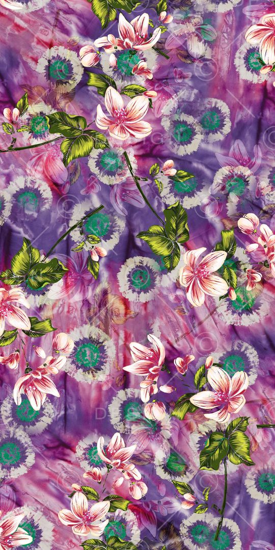 乱花印花华亿平台图片