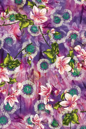 乱花印花华亿平台图片