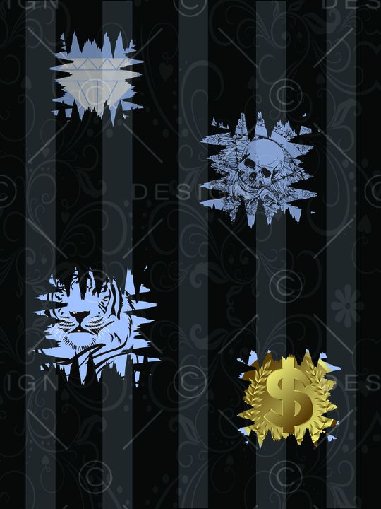 骷髅印花华亿平台图片