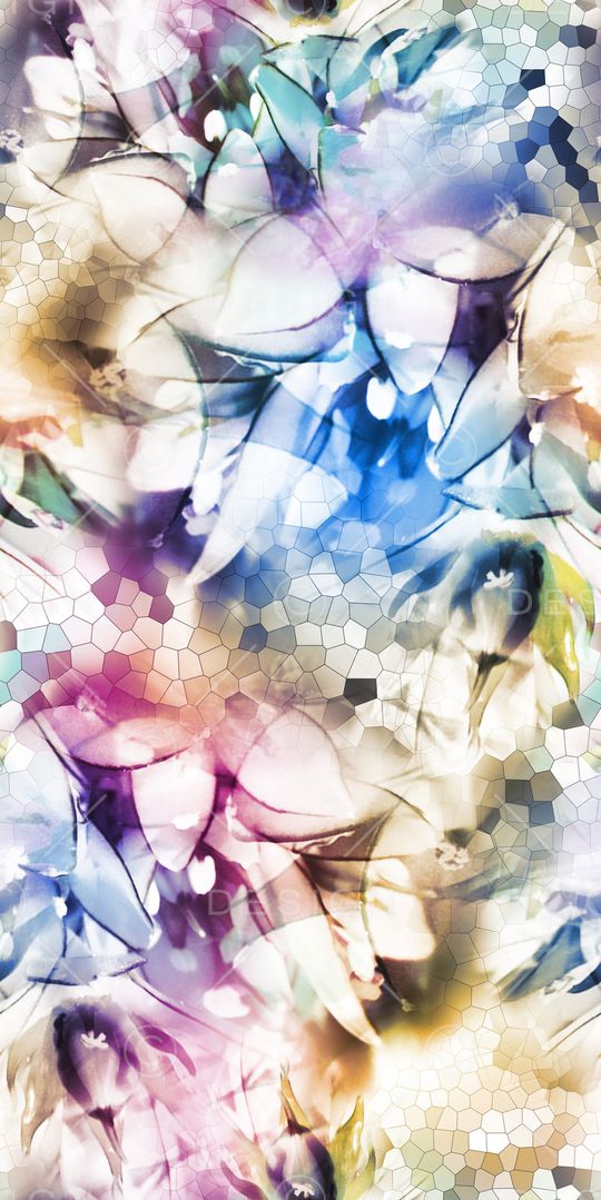 抽象印花华亿平台图片