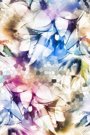 抽象印花华亿平台图片