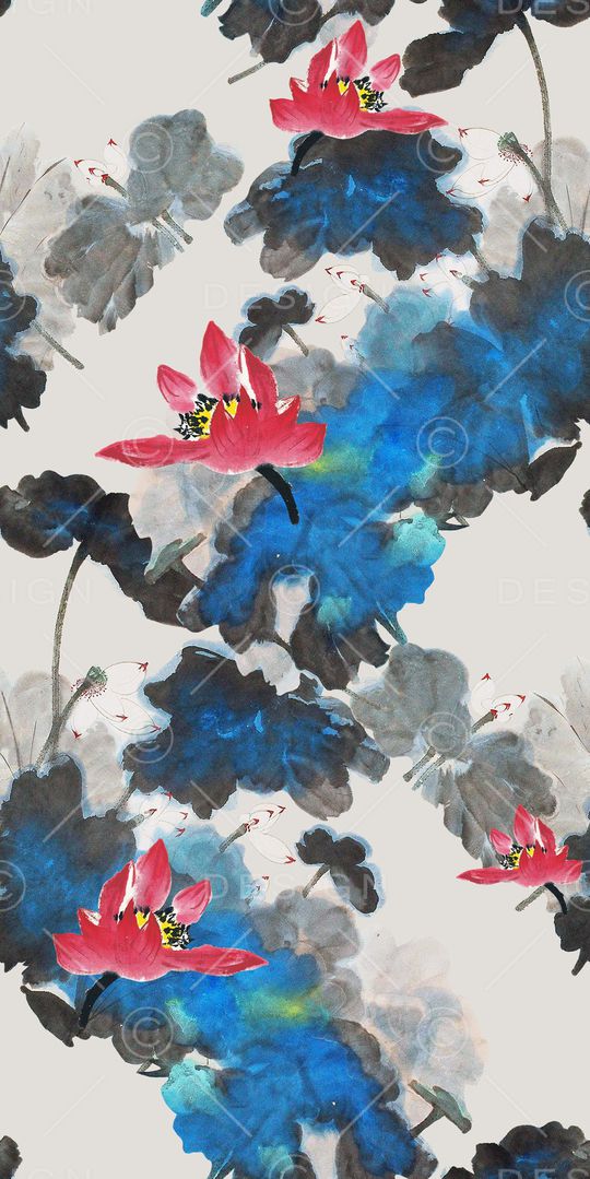 花朵印花华亿平台图片