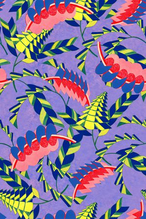 抽象印花华亿平台图片