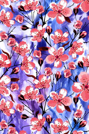 散花印花华亿平台图片