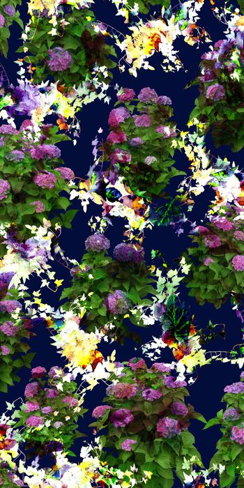 棕榈叶印花华亿平台图片