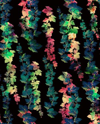 棕榈叶印花华亿平台图片