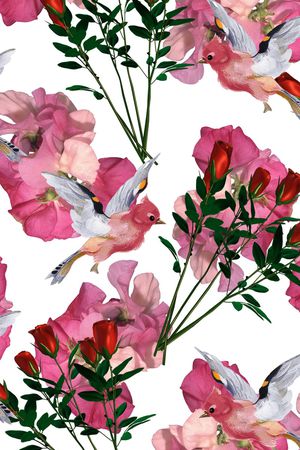 郁金香印花华亿平台图片