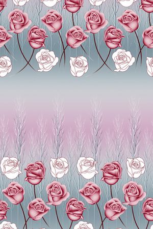 玫瑰印花华亿平台图片