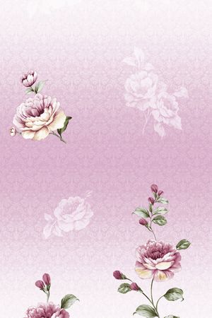 牡丹印花华亿平台图片