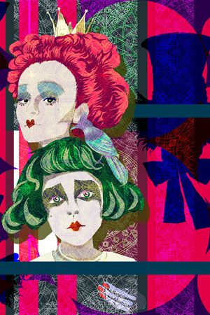 复古风印花华亿平台图片