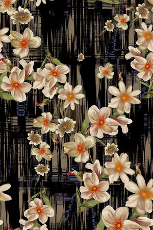 乱花印花华亿平台图片