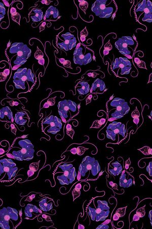 乱花印花华亿平台图片