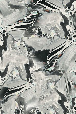 抽象印花华亿平台图片