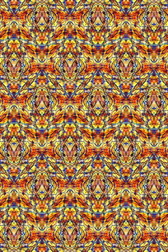 波浪条纹印花华亿平台图片