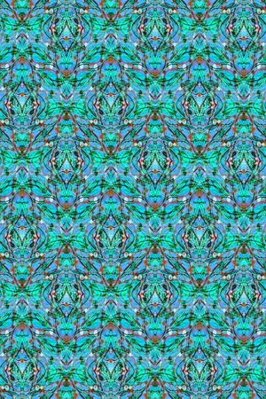 波浪条纹印花华亿平台图片