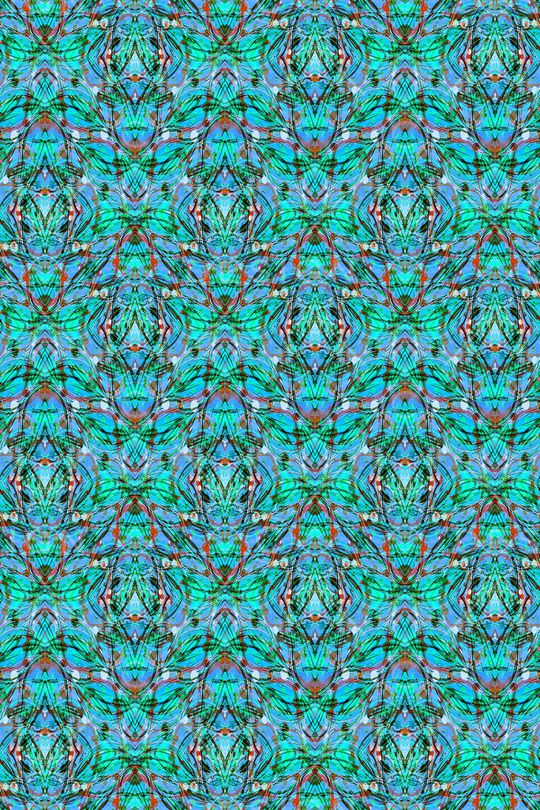 波浪条纹印花华亿平台图片