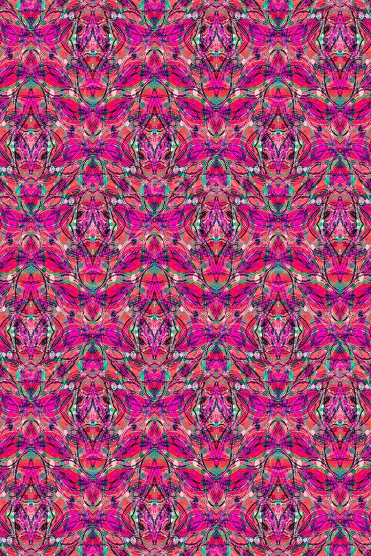 波浪条纹印花华亿平台图片