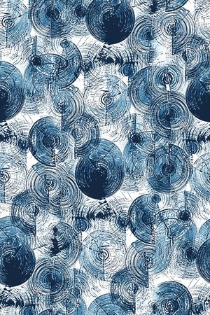 几何圆圈纹理印花华亿平台图片