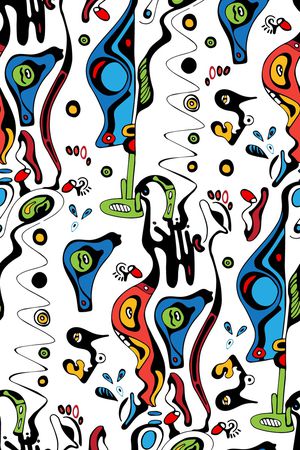 几何波点印花华亿平台图片