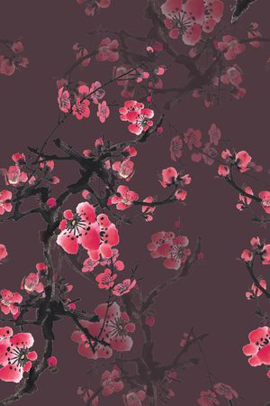 中国风印花华亿平台图片