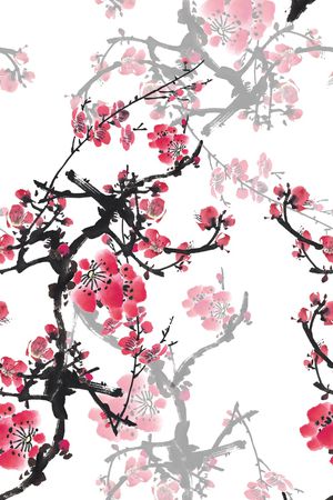 中国风印花华亿平台图片