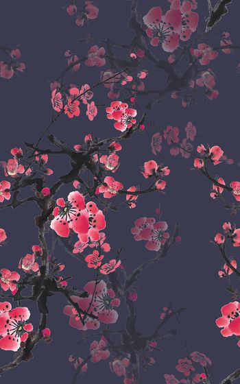 中国风印花华亿平台图片