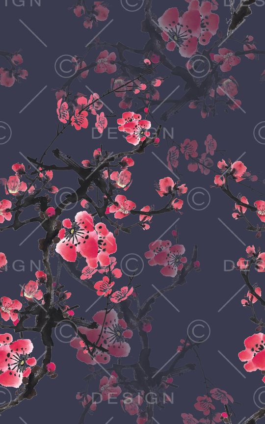 中国风印花华亿平台图片