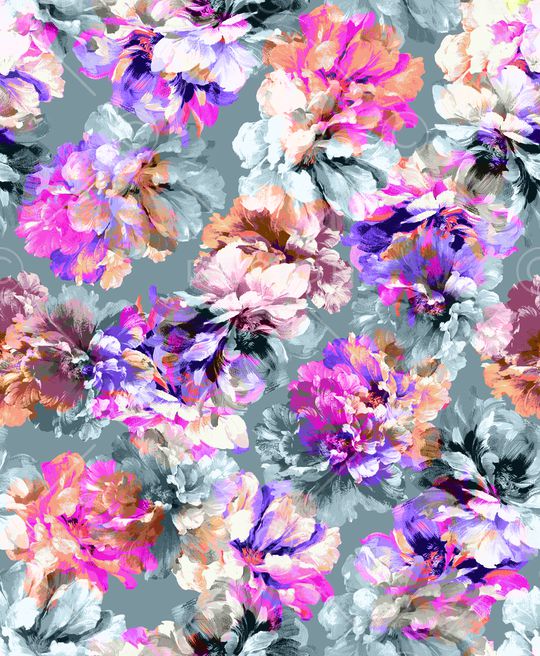 花瓣印花华亿平台图片